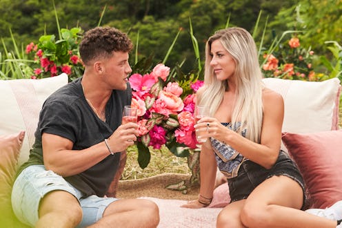 Josh Goldstein and Shannon St. Clair in 'Love Island' via CBS' press site