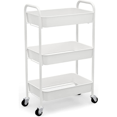 CAXXA 3-Tier Rolling Metal Storage Organizer