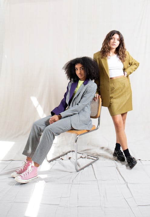 Depop & Hurr collaboration. Models wear designer items ready for resale on The Loop