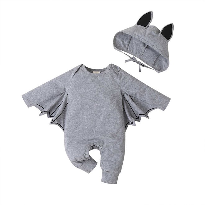 Toddler Hooded Bat Suit