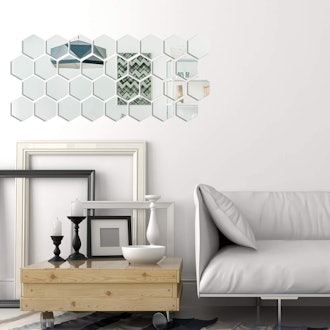Shappy Acrylic Mirror Wall Decals (32-Pieces)