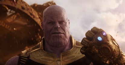 Thanos shows his might in Marvel Studios' 'Avengers: Infinity War.'