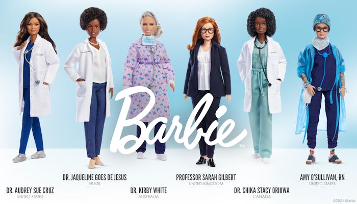 Mattel released a new line of frontline worker Barbie dolls.