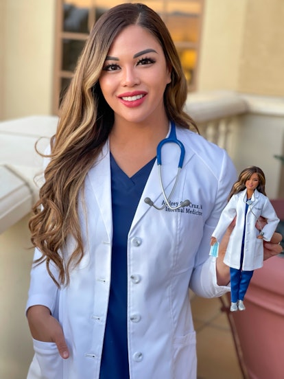 Dr. Cruz was honored with her own Barbie.