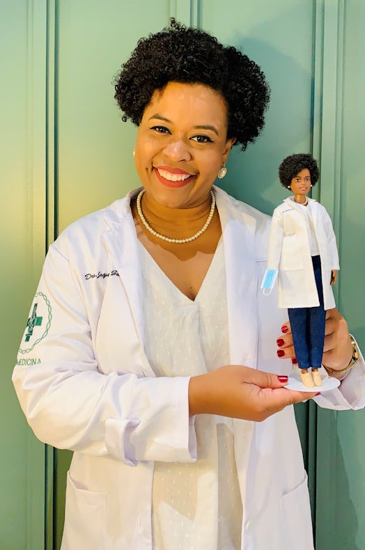 Dr. Jacqueline Goes De Jesus was honored with a Barbie.