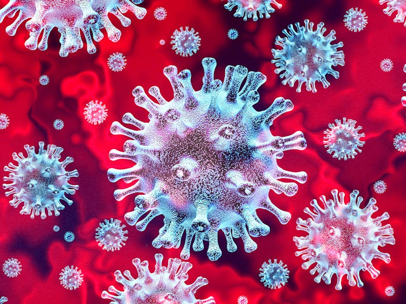illustration of the novel coronavirus