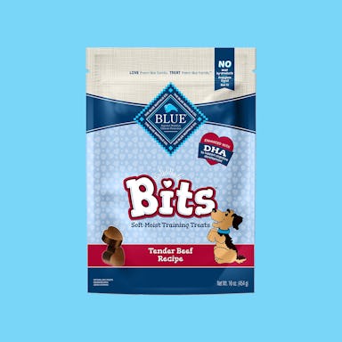 Blue Bits Tender Beef Soft-Moist Training Dog Treats, 16 oz.