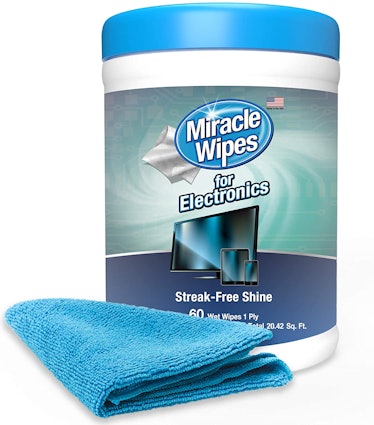 MiracleWipes Electronics Cleaning Wipes (60 Count)