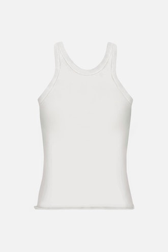 The Rivington Weekend Tank in White from WSLY, available to shop on Bandier.