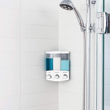 Better Living Products 3-Chamber Soap and Shower Dispenser