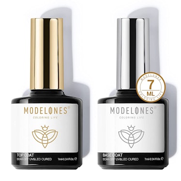 Modelones Gel Top Coat and Base Coat (2 Pieces)