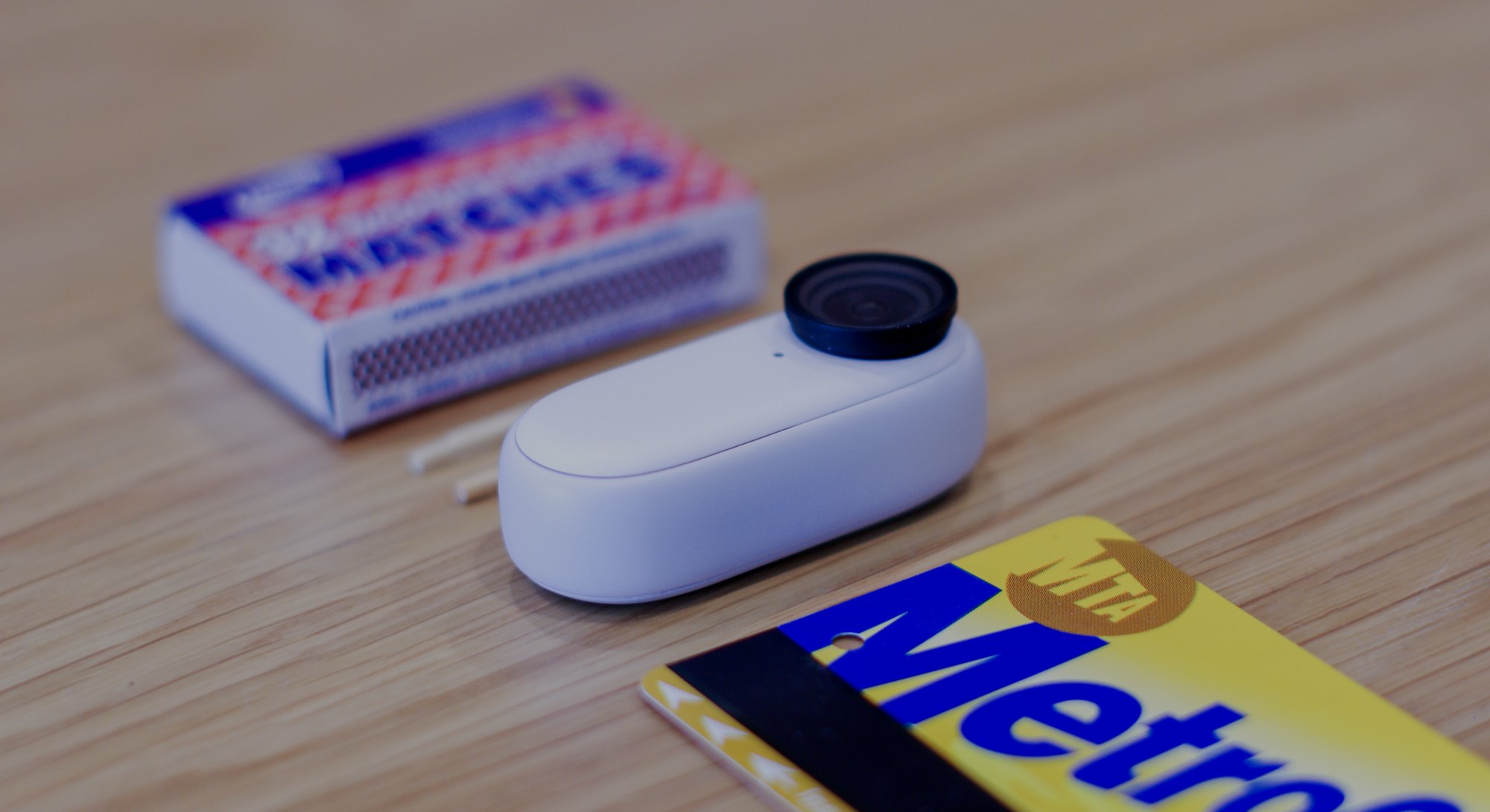 Insta360 Go 2 action cam review matchbox metrocard
