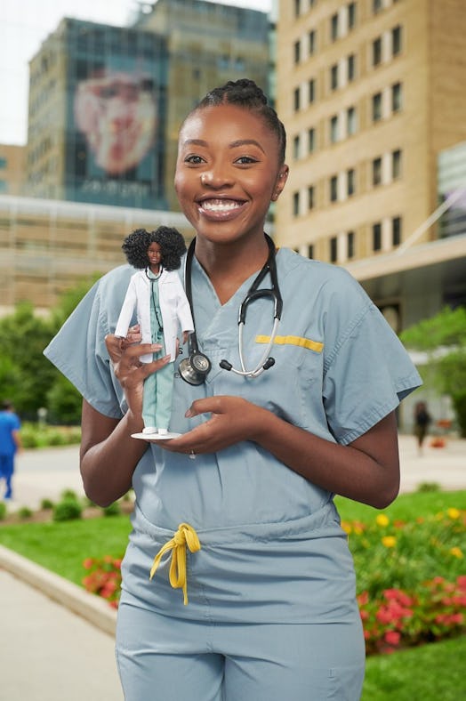 Dr. Chika Stacy Oriuwa  was honored with her own Barbie.