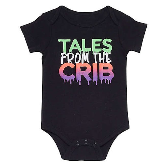 Baby Starters® "Tales From The Crib" Short Sleeve Bodysuit in Black