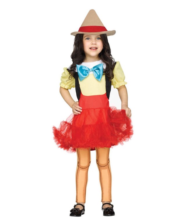 Pinocchio Toddler Girl Halloween Costume