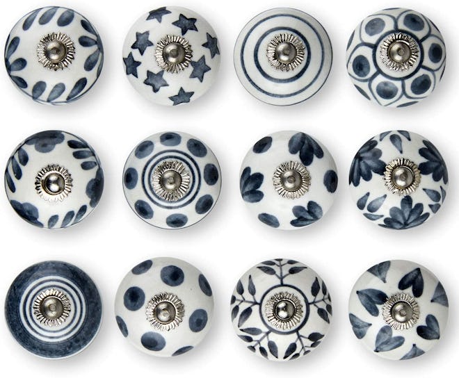 KnobKnob Handmade Ceramic Knobs (12-Pack)