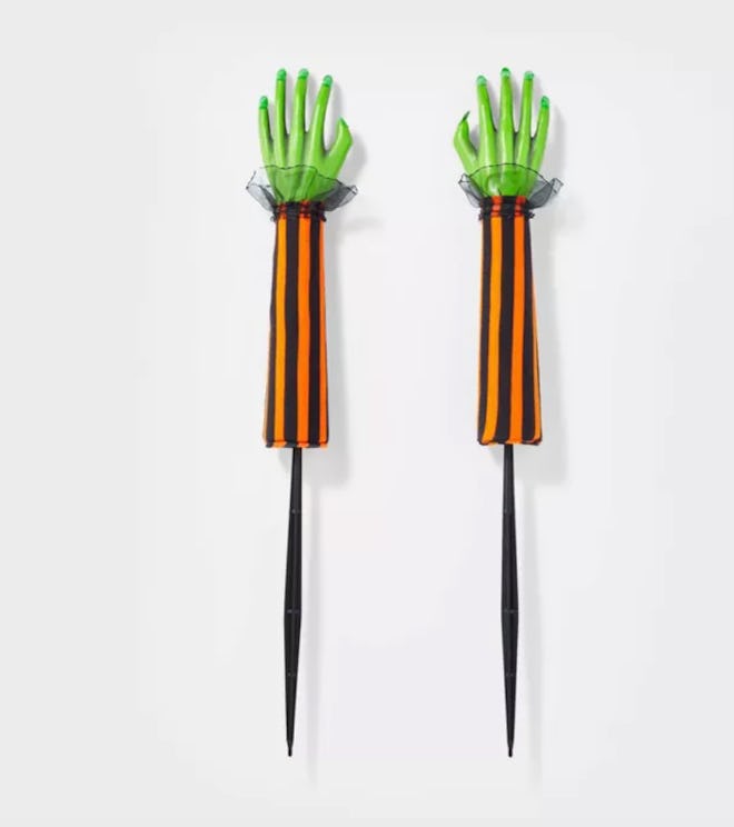 Hyde & EEK! Boutique™ Yard Stake Witch Hands
