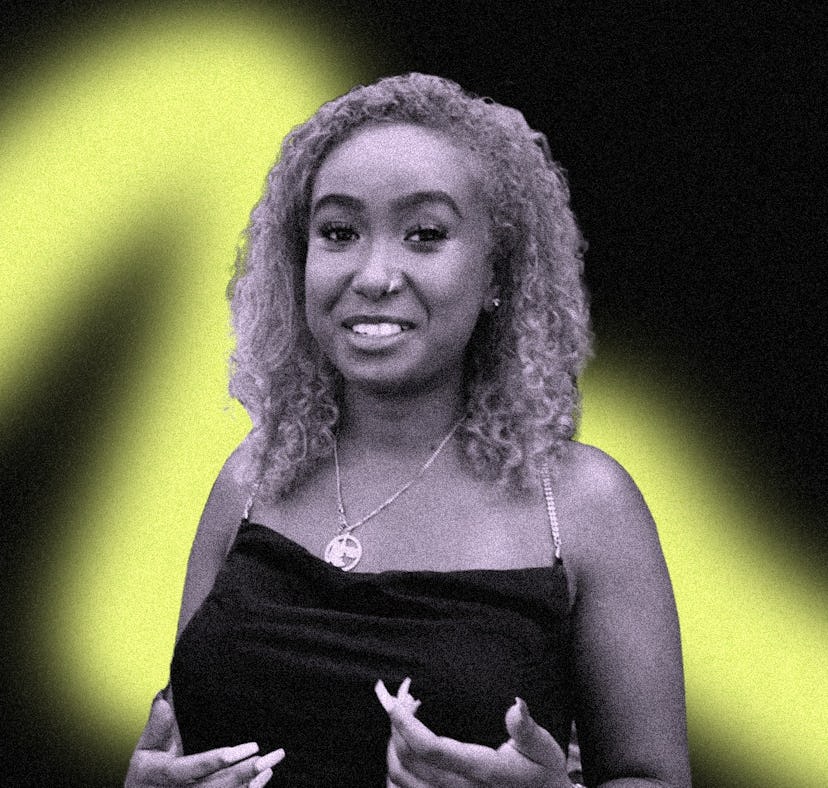 Ziyne Abdo, a BDG intern smiling for a photo