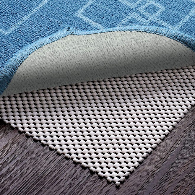 These rug pads for hardwood floors are easy to cut to size and are great from homes with pets.