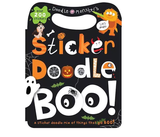 a halloween sticker book from Target