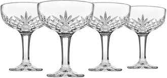 Godinger Champagne Coupe Glasses (Set Of 4)