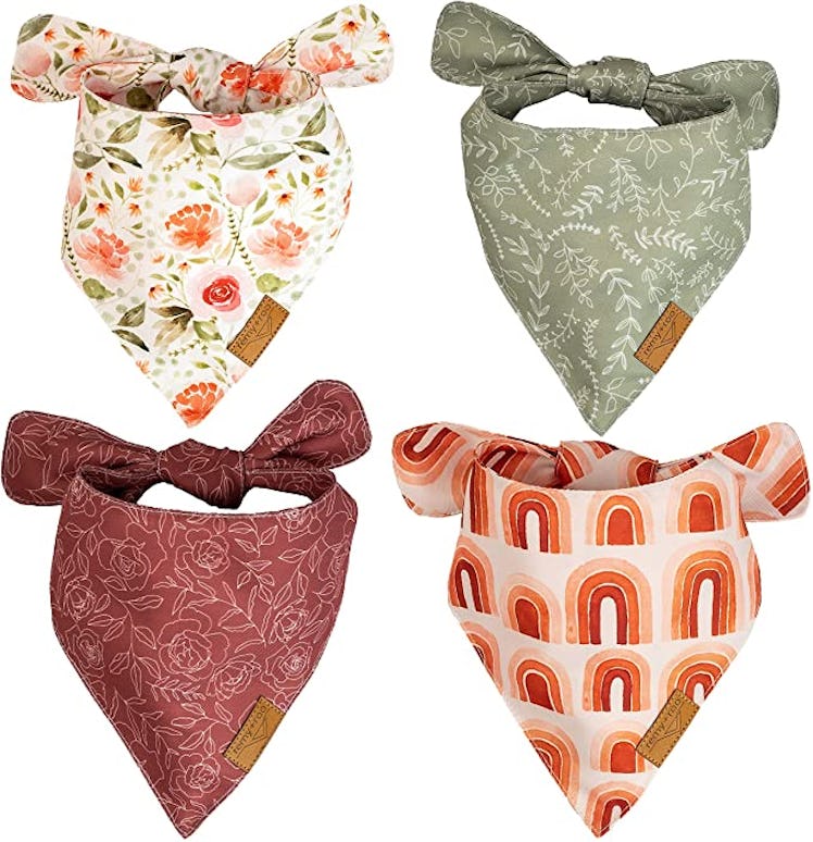 Remy+Roo Dog Bandanas (4-Pack)