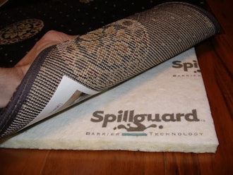 These waterproof foam rug pads for hardwood floors are great for creating a cushioned feel.