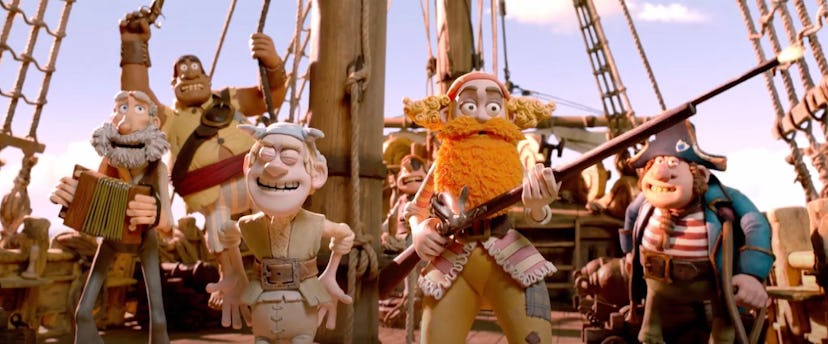 'The Pirates Band of Misfits' is an animated movie from 2012.