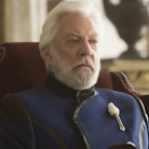 Donald Sutherland's President Snow is the protagonist of The Hunger Games Prequel