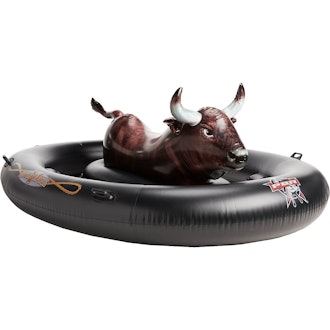 Inflate-A-Bull Pool Float