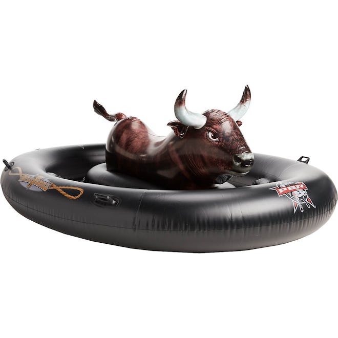 Inflate-A-Bull Pool Float