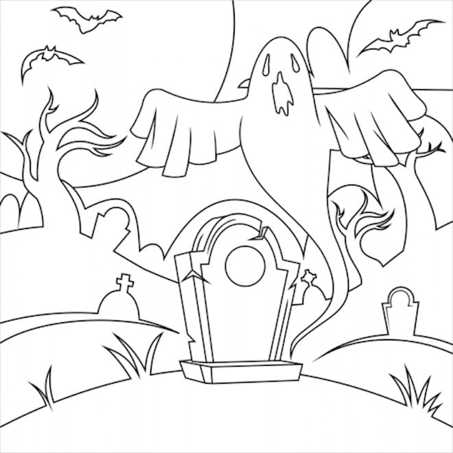 20 Cutest Free Ghost Coloring Pages You Can Print From Home
