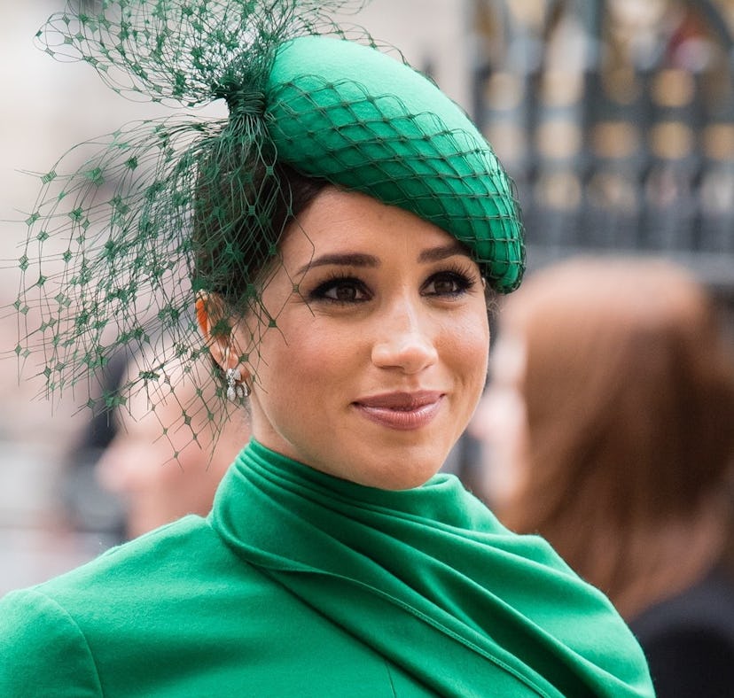 LONDON, ENGLAND - MARCH 09:  Meghan, Duchess of Sussex attends the Commonwealth Day Service 2020 on ...