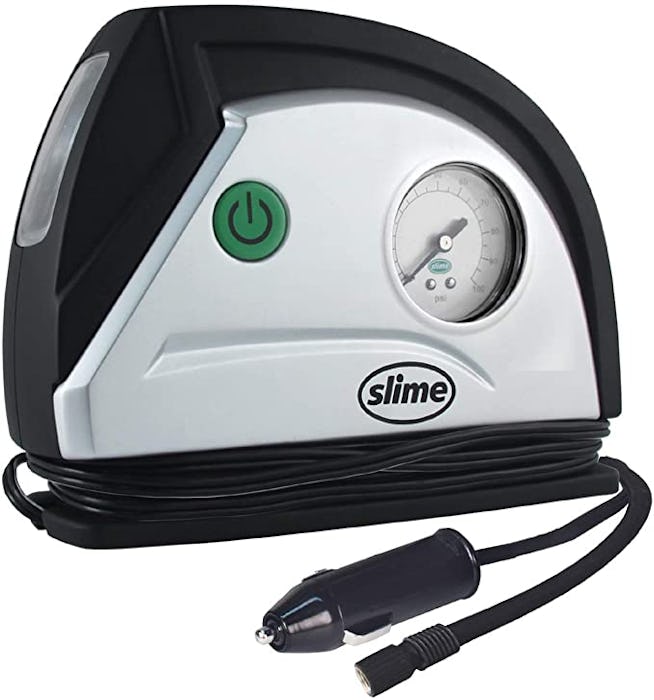 Slime 40050 12V Tire Inflator Portable Air Compressor 