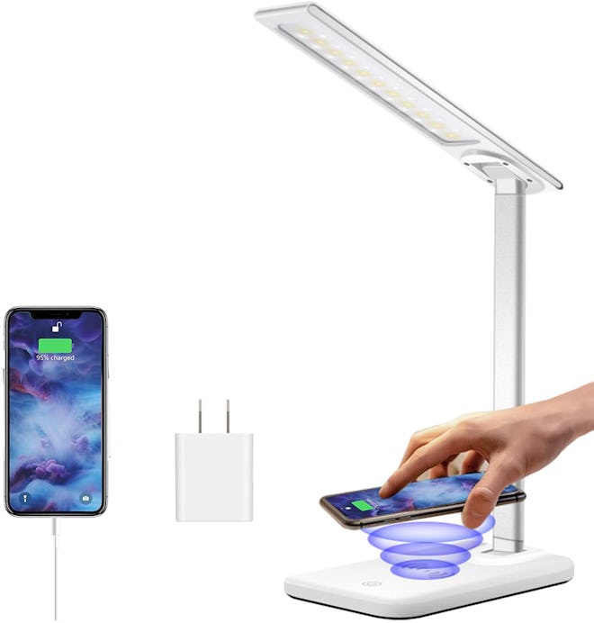 GSBLUNIE LED Desk Lamp with Wireless Charger