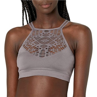 Mae High-Neck Bralette With Cutouts