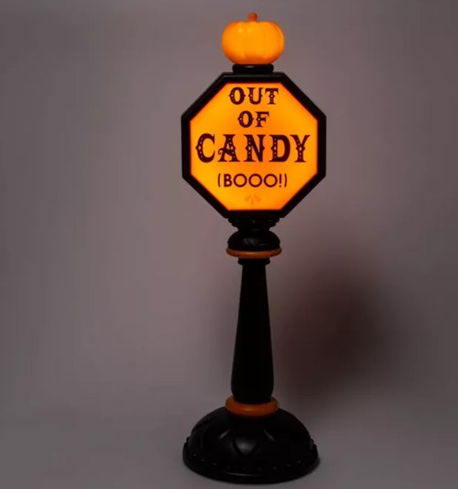 Hyde & EEK! Boutique™ 42" Lit Trick or Treat Stop Sign