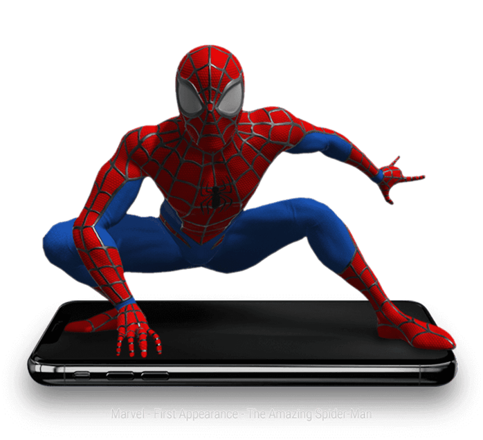 Marvel Disney Spider-Man NFT variant art