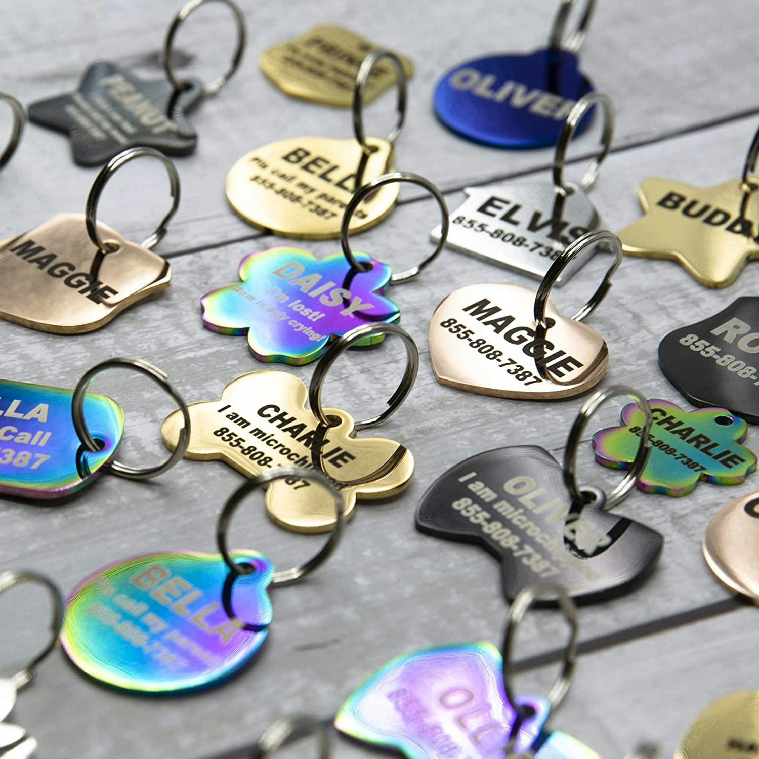 PetANTastic Engraved Dog ID Tag