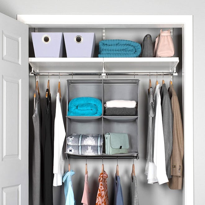 HOLD'N STORAGE Hanging Closet Organizer