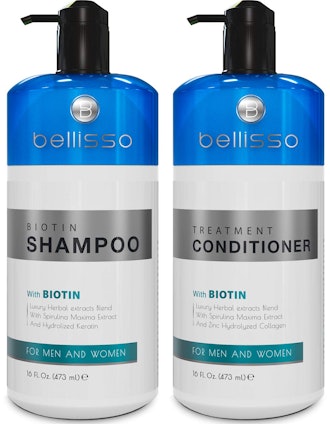 BELLISSO Biotin Shampoo and Conditioner Set for Hair Growth