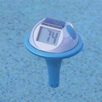 GAME Solar-Powered Digital Pool Thermometer