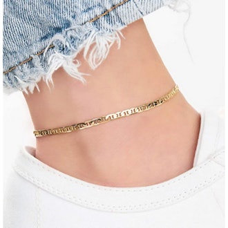 Barzel Gold Anklet