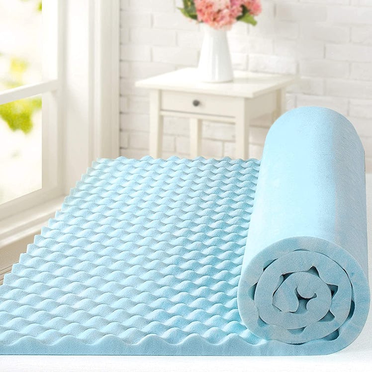 ZINUS Cooling Gel Memory Foam Mattress Topper