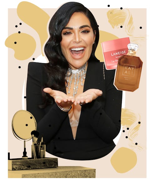 Mona Kattan's skin care, beauty, and fragrance routine.