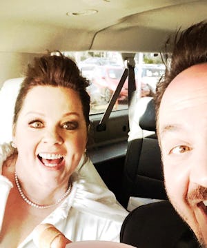Melissa McCarthy and husband, Ben Falcone, are comedians.