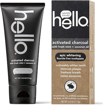 Hello Oral Activated Charcoal Teeth Whitening Toothpaste