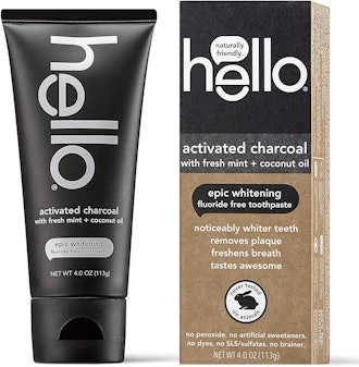 Hello Oral Activated Charcoal Teeth Whitening Toothpaste