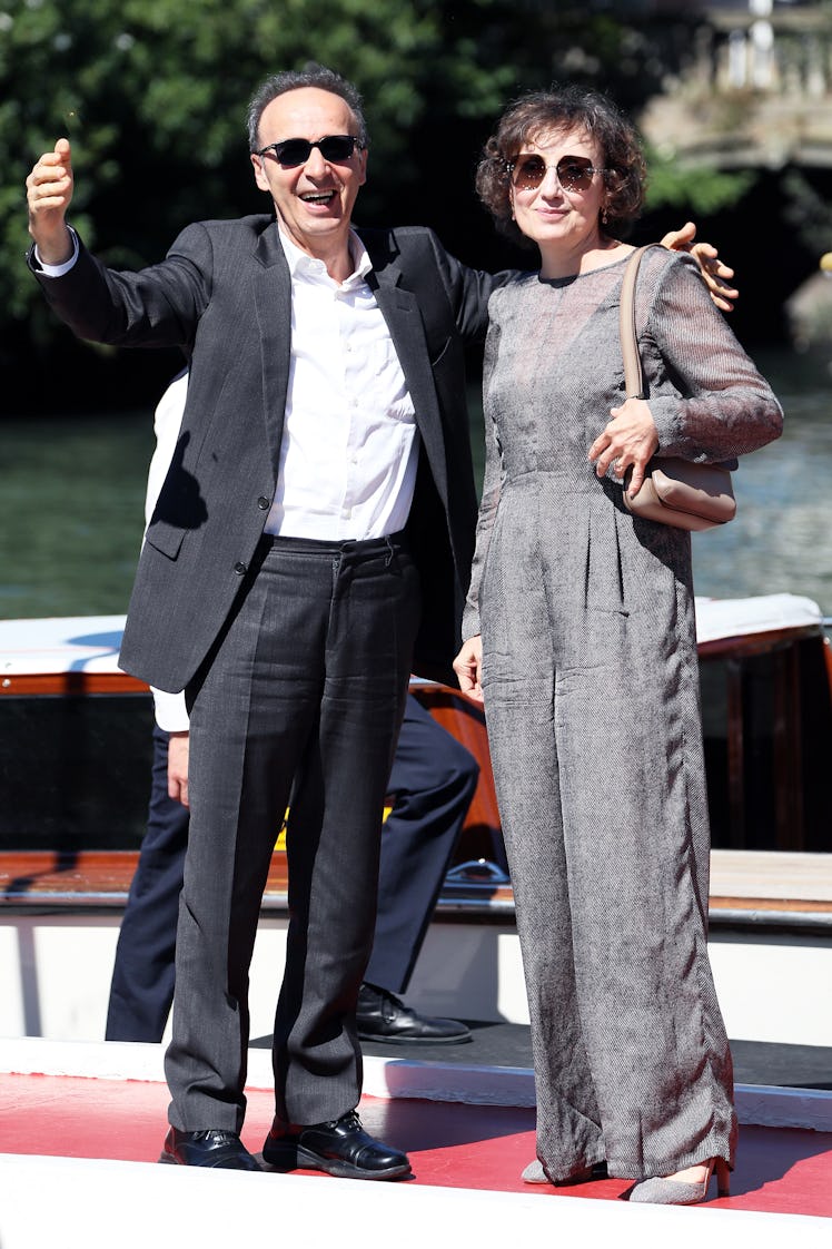Nicoletta Braschi and Roberto Benigni 