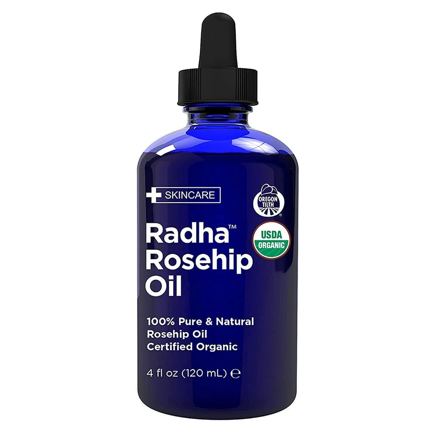 Radha Beauty USDA Certified Organic Rosehip Oil